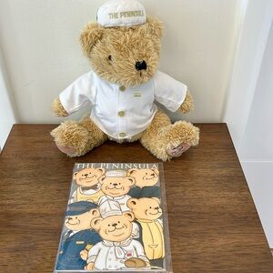 The Peninsula 14” Pagebear and Sticker/Coloring Book